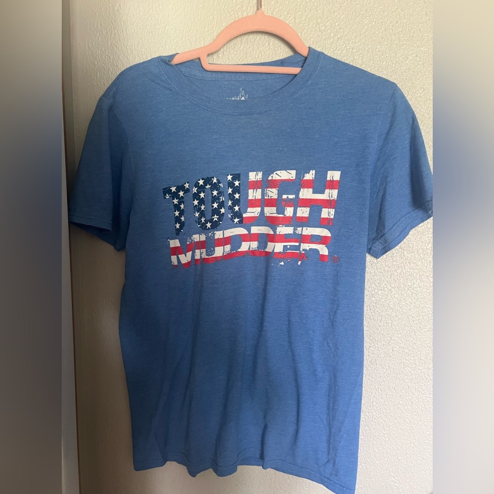 Tough Mudder American Flag T Shirt